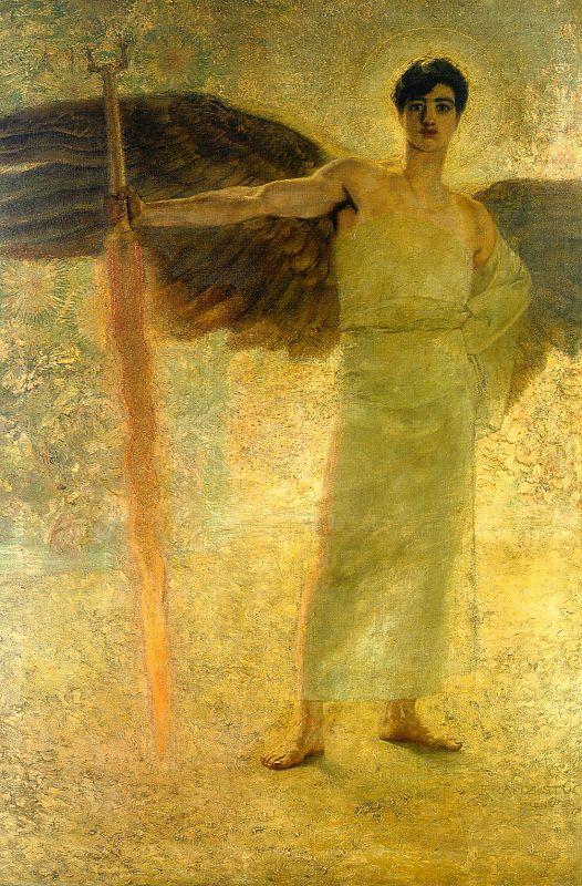 The Guardian of Paradise, Franz von Stuck